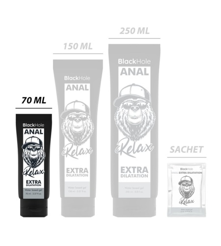 black hole base agua dilatacion anal 70 ml