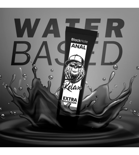 black hole base agua dilatacion anal 150 ml