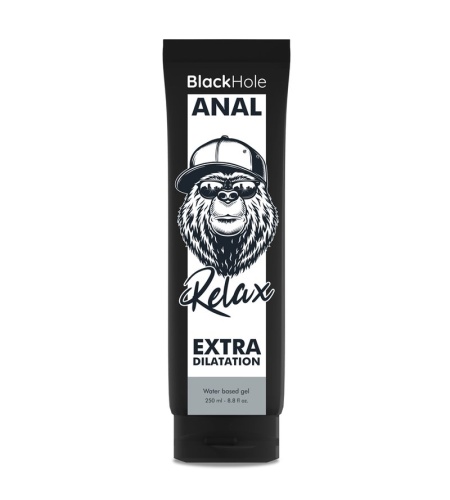 black hole base agua dilatacion anal 250 ml