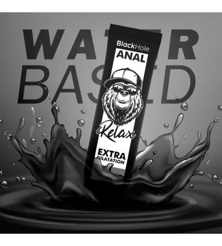 black hole base agua dilatacion anal 250 ml
