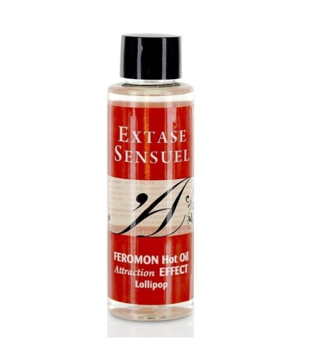Aceite de Masaje con feromonas Piruleta 100ml