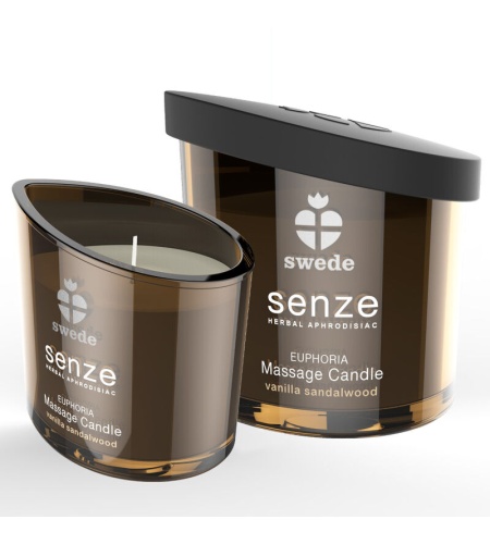 Vela con Aceites Esenciales de Vainilla y Sandalo