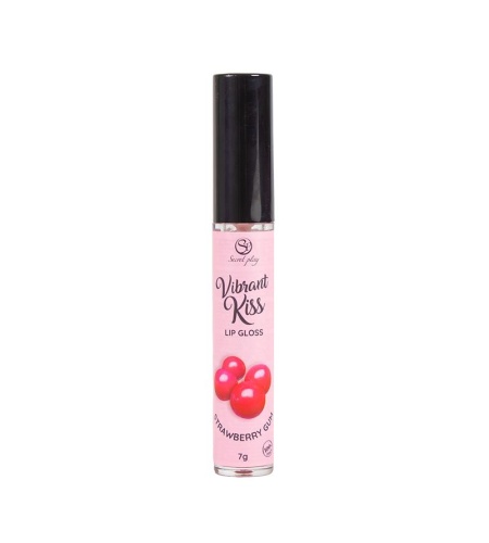 secretplay lip gloss vibrant kiss chicle de fresa