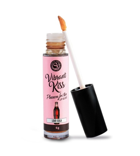 secretplay lip gloss vibrant kiss love cola