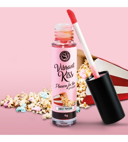 secretplay lip gloss vibrant kiss palomitas dulces