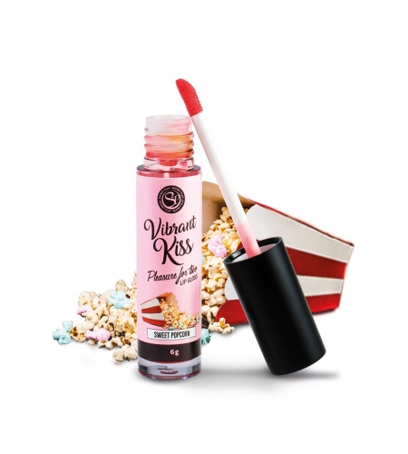 secretplay lip gloss vibrant kiss palomitas dulces