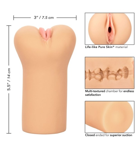 calex boundless vulva masturbador - tono light