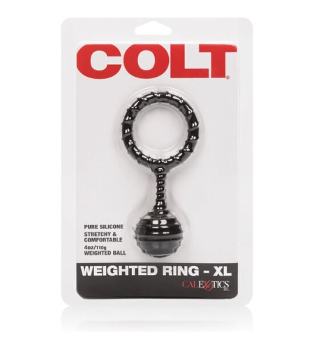 colt anillo silicona pene xl con pesa