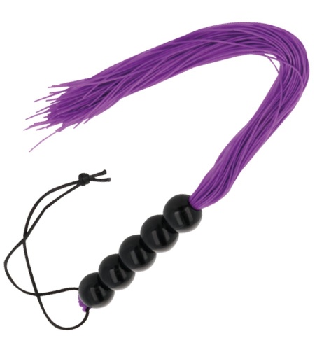 Látigo Bondage de Silicona Lila
