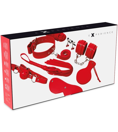 Pack Accesorios Bondage Experience Serie Rojo
