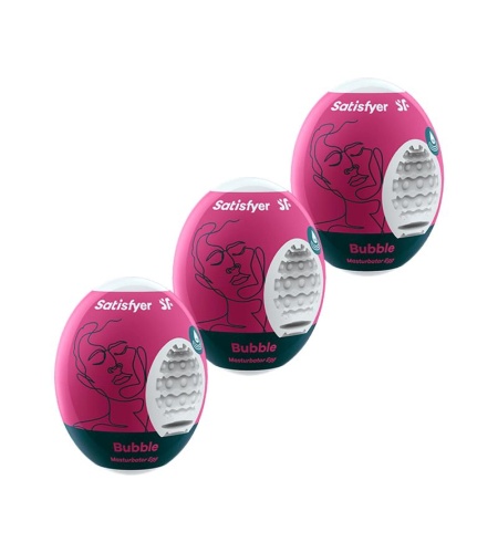 Pack 3 Huevos Satisfyer - Bubble