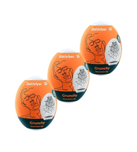 Pack 3 Huevos Satisfyer - Crunchy