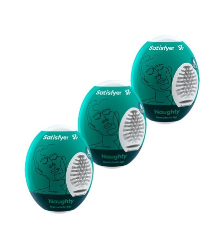 Pack 3 Huevos Satisfyer - Naughty