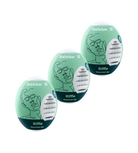 Pack 3 Huevos Satisfyer - Riffle