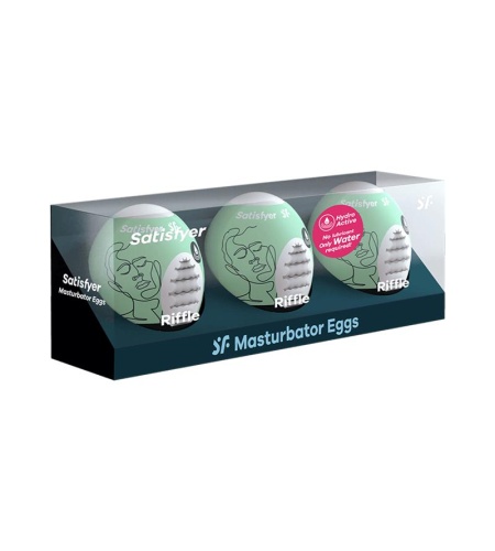 Pack 3 Huevos Satisfyer - Riffle