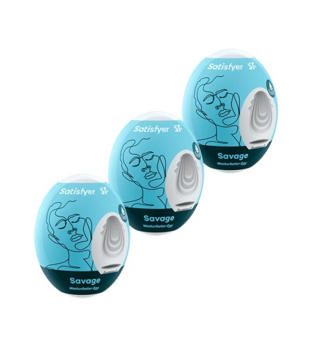 Pack 3 Huevos Satisfyer - Savage