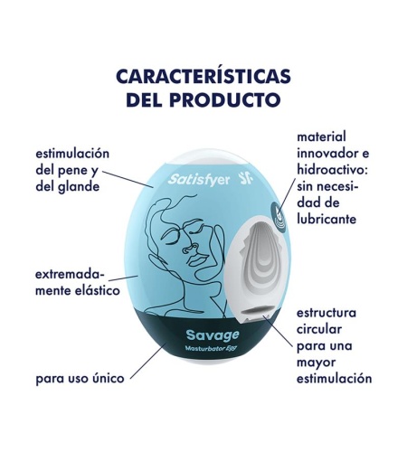 Pack 3 Huevos Satisfyer - Savage