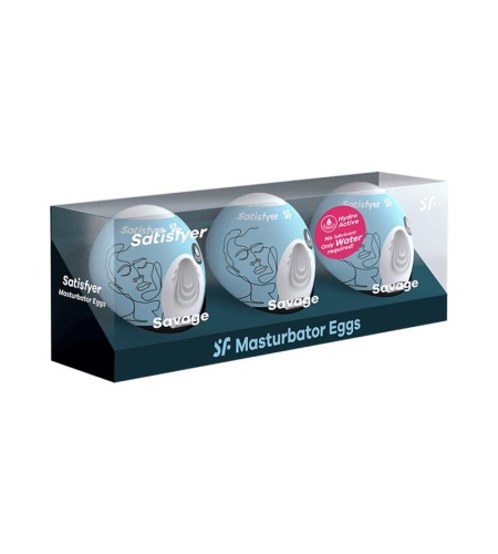 Pack 3 Huevos Satisfyer - Savage