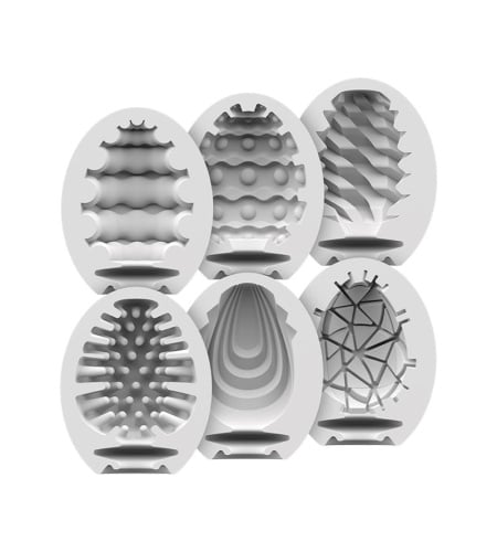 Huevos Masturbadores - Pack 6 Unidades