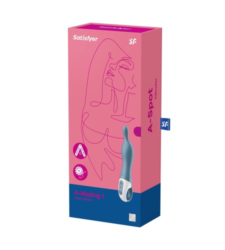 Satisfyer A-Mazing 1 Vibrador Punto A - Azul