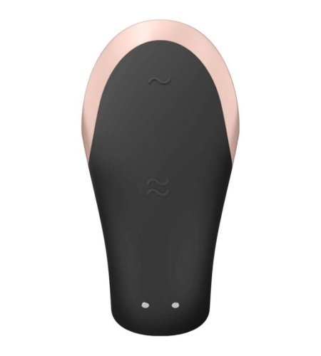 Satisfyer App Double Love Vibrador Parejas Luxury Negro