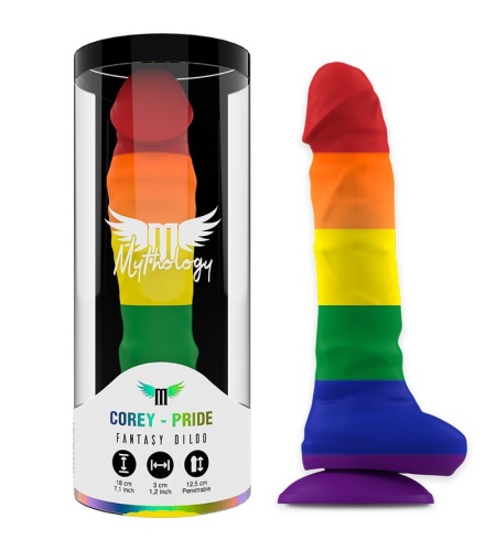 Pride Dildo con Ventosa 18 cm