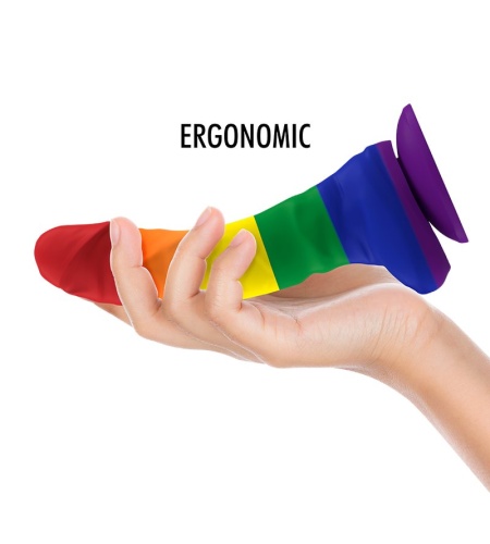 Pride Dildo con Ventosa 18 cm