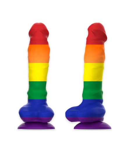 Pride Dildo con Ventosa 18 cm