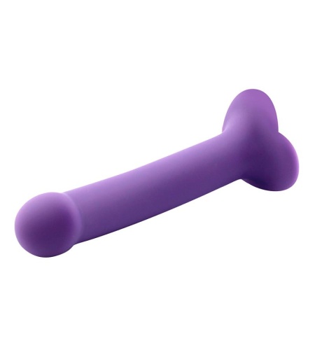Dildo Muy Flexible de 19cm Lila