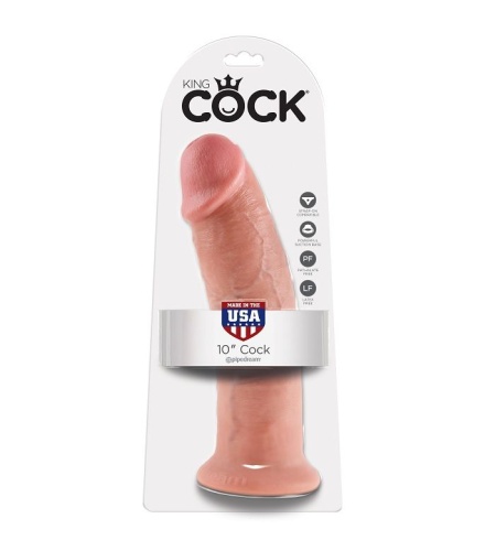 King Cock 10'' sin testículos