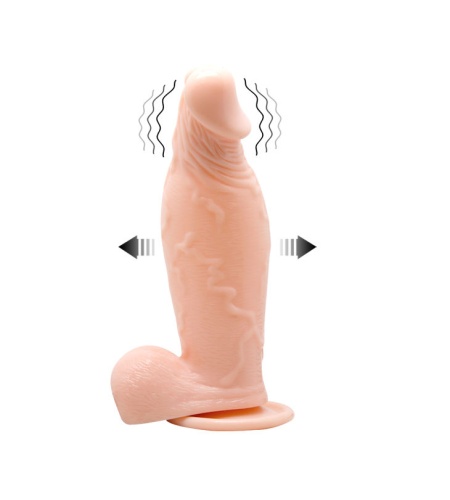 Dildo Inflable Vibrador 19 cm