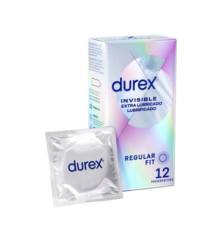 Durex Invisible Extra Lubricado 