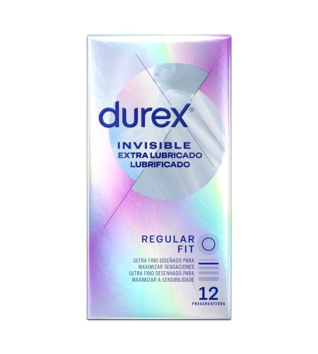 Durex Invisible Extra Lubricado 