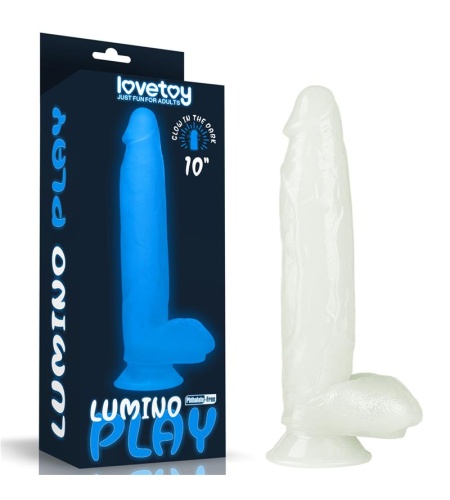 Consolador Flourescente con Brillo en la Oscuridad 26 cm