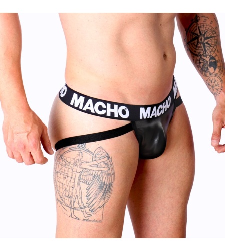 Slip Transparente Rojo Xl