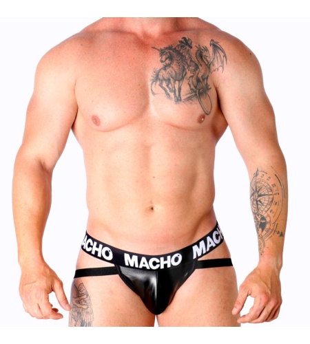 Slip Transparente Rojo Xl