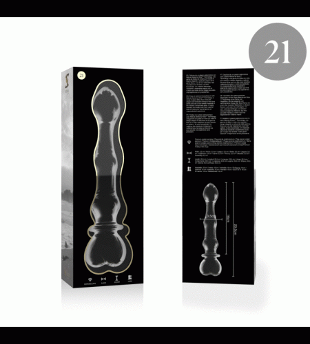 Dildo anal o Vaginal de Cristal