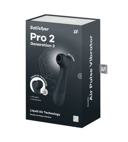 SATISFYER PRO 2 GENERACIÓN 3 LIQUID AIR TECHNOLOGY