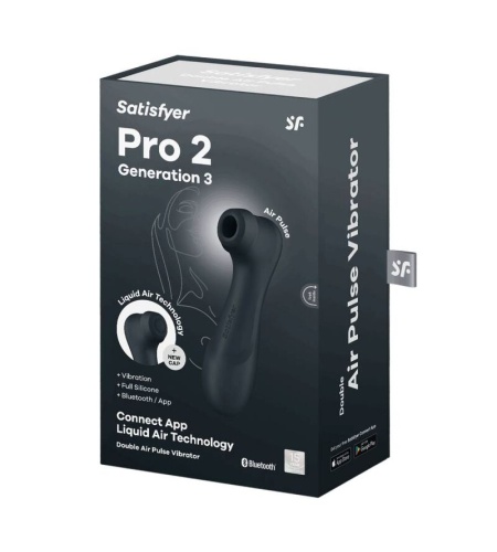 SATISFYER PRO 2 GENERACIÓN 3 - NEGRO BLUETOOTH & APP