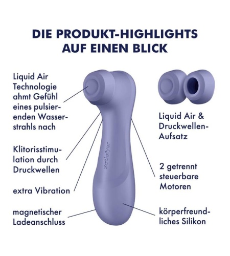Satisfyer Liquid Air Pro 2 Lila