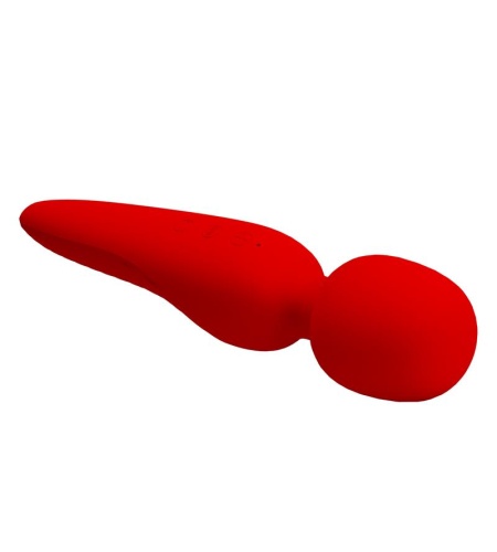 Vibrador Tipo Microfono Rojo