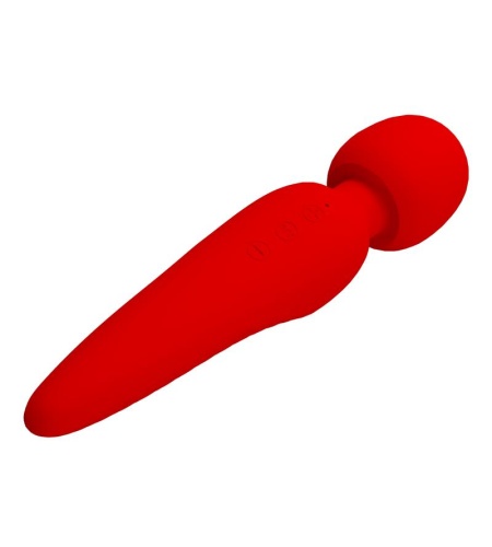 Vibrador Tipo Microfono Rojo