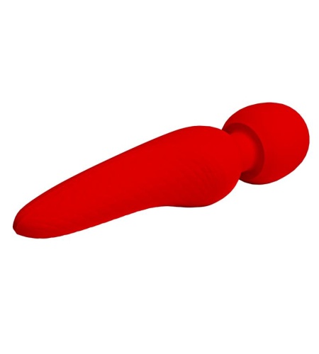 Vibrador Tipo Microfono Rojo