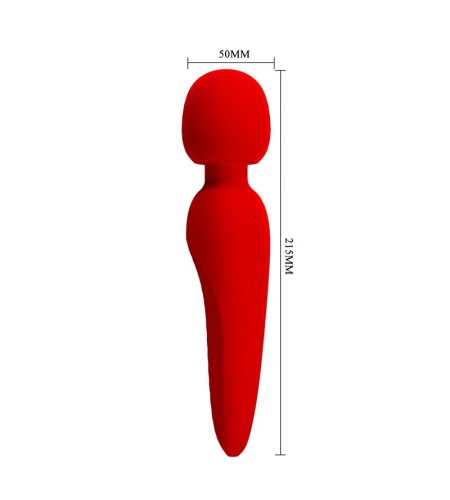 Vibrador Tipo Microfono Rojo
