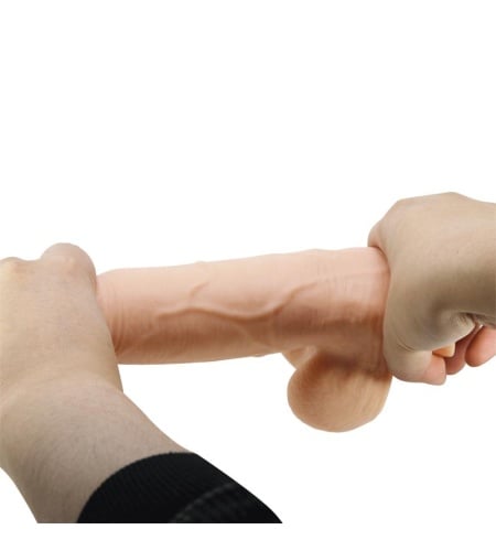 Vibrador Con piel 21 cm