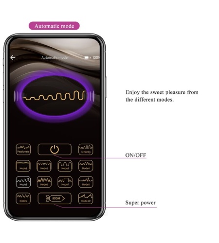 Huevo Controlador por APP Rosa