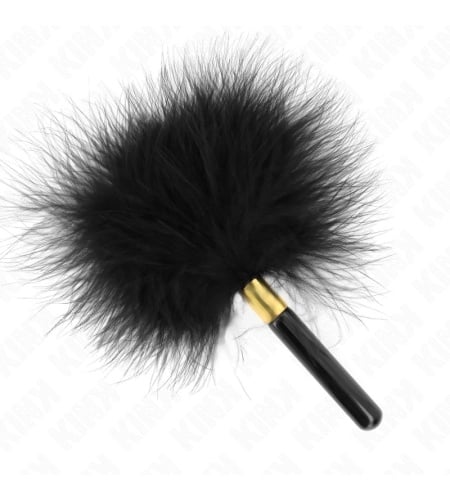 Pluma de Cosquillas Negra