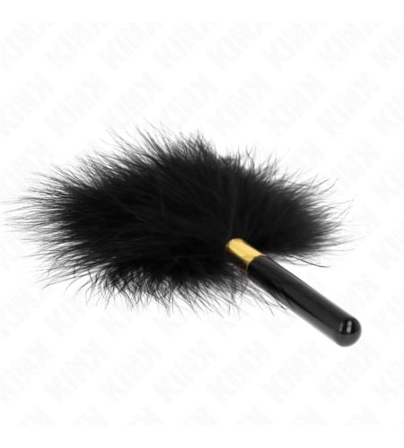Pluma de Cosquillas Negra