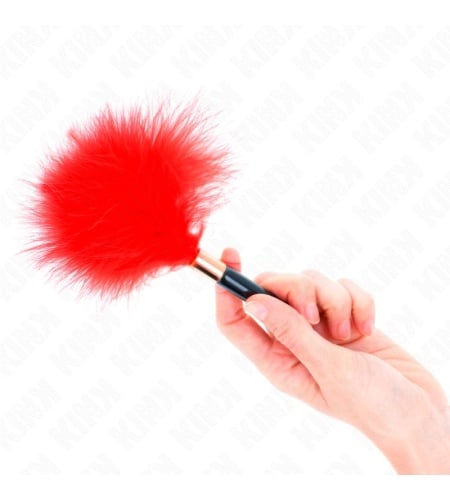 Pluma Roja de Cosquillas