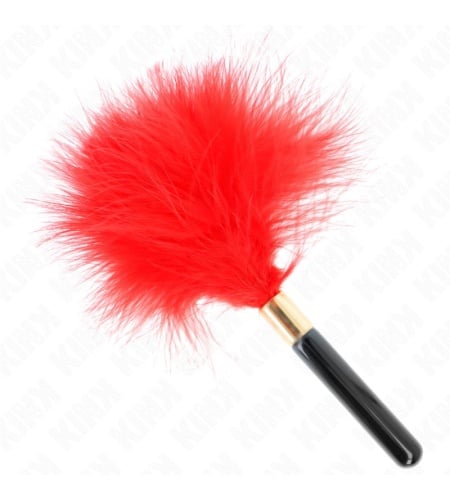 Pluma Roja de Cosquillas